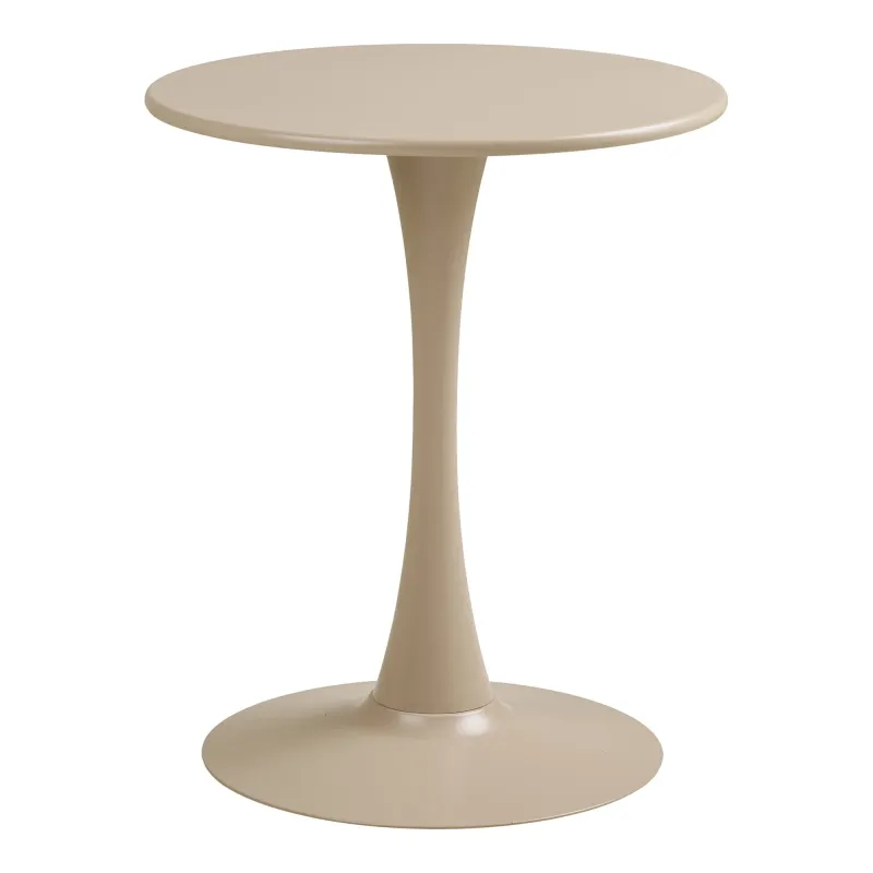 House Nordic Meira Cafébord Stål Taupe - Ø60 x 72 cm