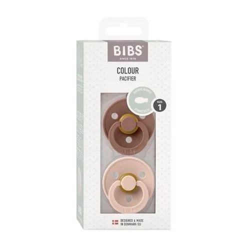 Bibs Colour - 2-pak, Str. 1 (0-6 Mdr.), Symmetrisk - Latex