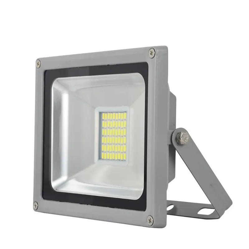 UDSALG - LED slim projektør 30 watt - SLUTSALG - Dinled - 220v projektør