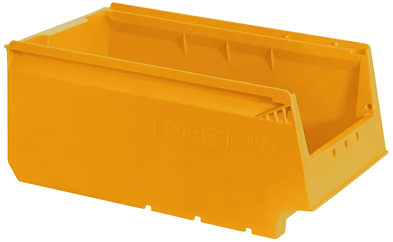 PPS 3073 plukkekasse gul 350×206×150mm 10,6ltr