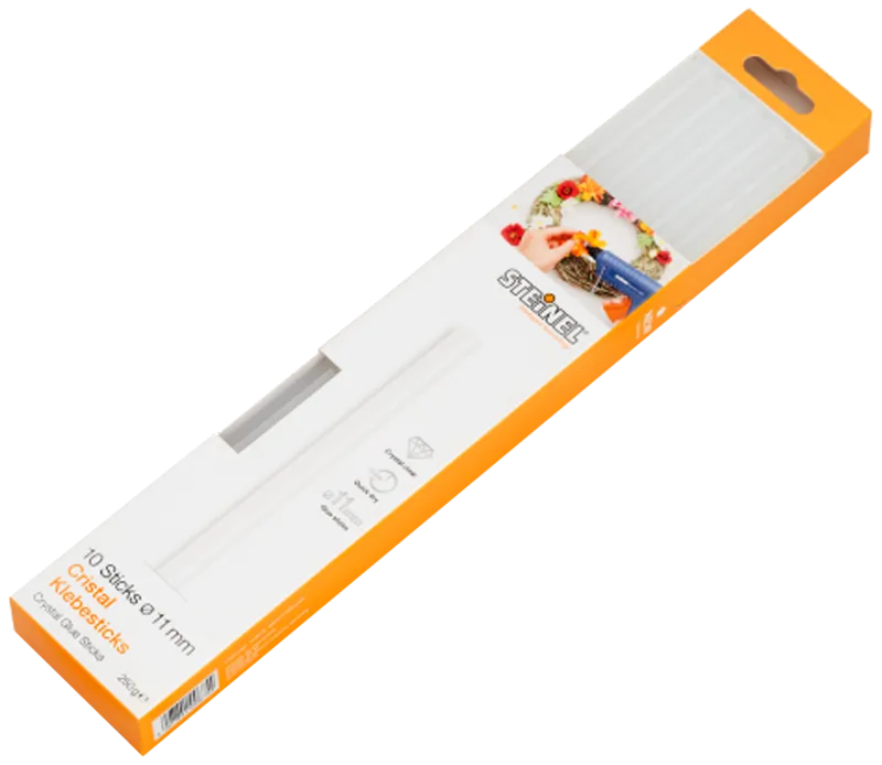Steinel limstifter Krystal ø11×250mm, 10stk