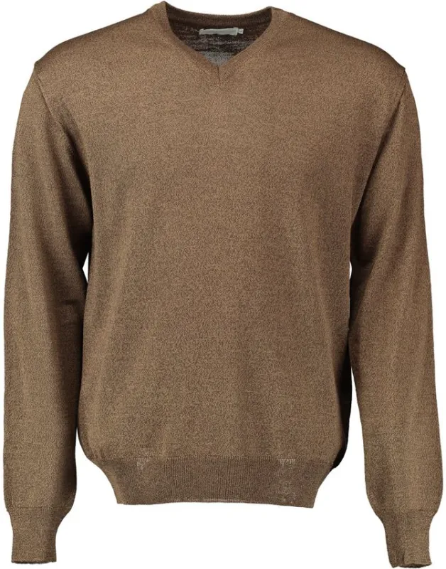 V-neck merino regular fit