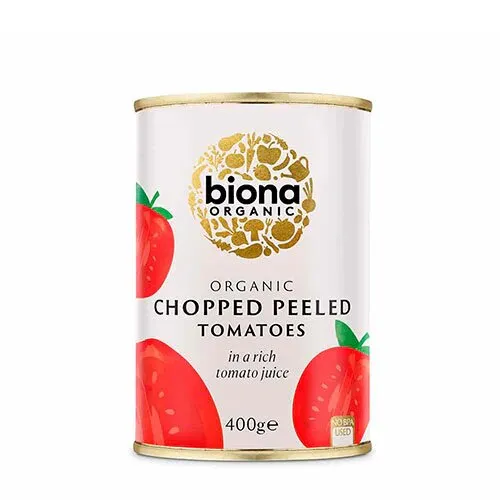 Hakkede tomater Øko. - 400 gram