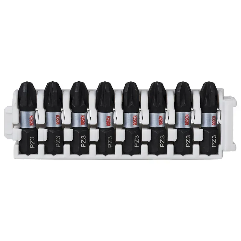 Bosch Bits Impact Pz3 25mm 8stk - 2608522378