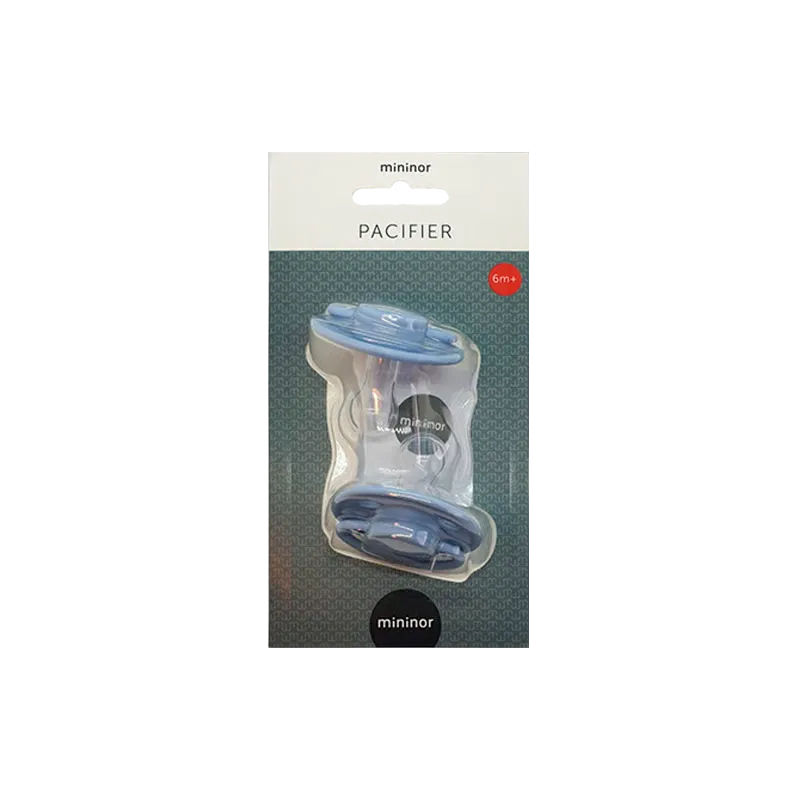 Mininor Silikonesut 6+ Mdr Blå (2 stk)
