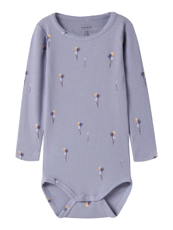 Name It - Nabila LS Body -  Heirloom Lilac - 50 cm