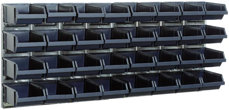 Boltreol med 32 lagerkasser BWP 32x3
