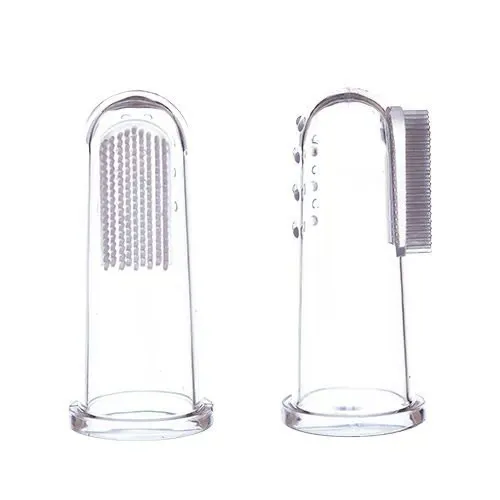 Jack N’ Jill Fingertandbørste silicone (2 stk.)