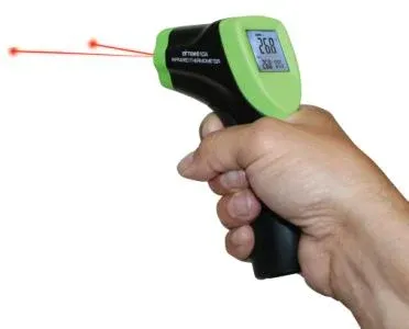 Elma 610A  -  Infrarødt termometer med dobbelt lasersigte