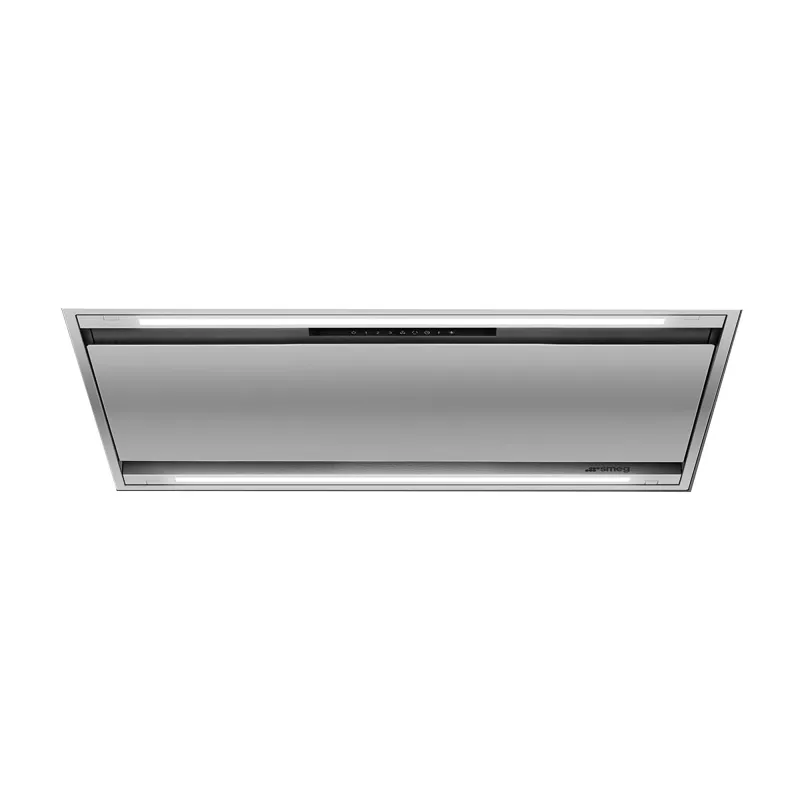 Smeg KLT9L4X integreret emhætte til loftmontering 90 cm, rustfrit stål