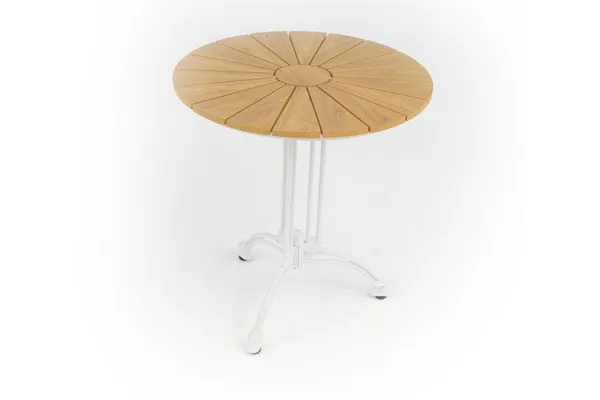 DaneLine Adam Cafébord - Nonwood - Ø70 cm - Hvid