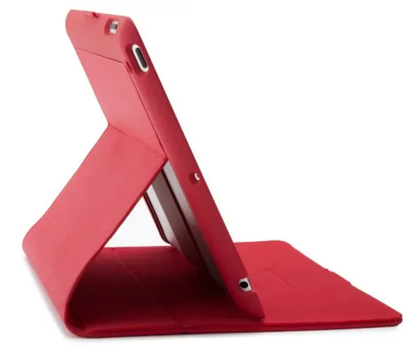 Originalt Speck FitFolio Vegan Lædercover til iPad. Rød.