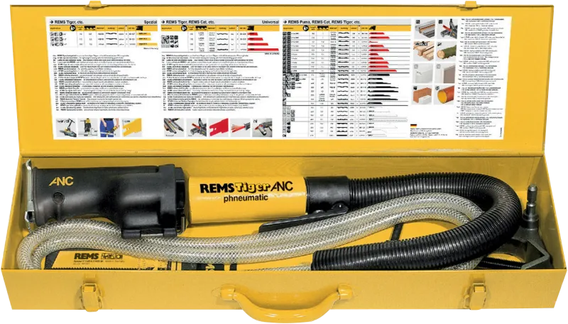 REMS rør-bajonetsav sæt Tiger Pneumatic