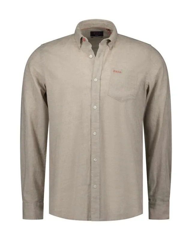 Long sleeve linen shirt