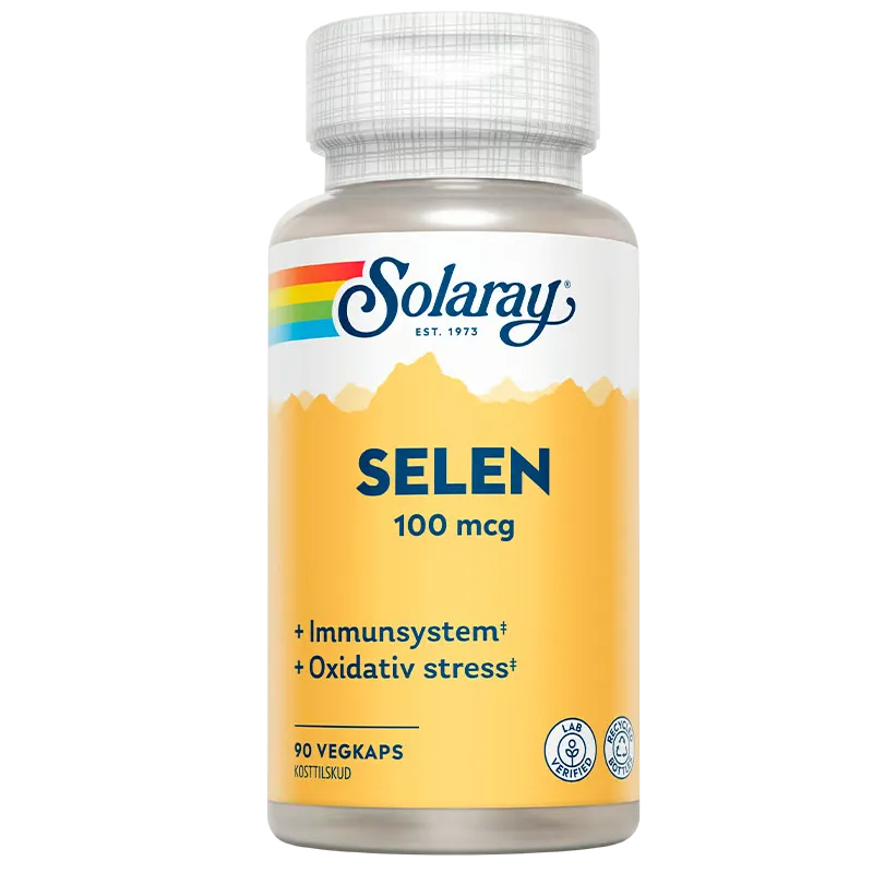 Solaray Selen (90 kapsler)