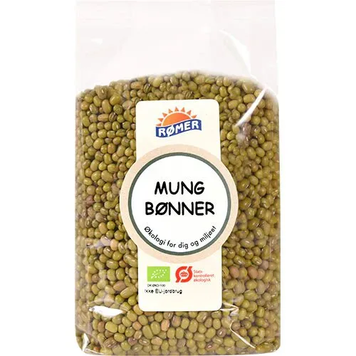 Mung bønner Øko. - 500 gram