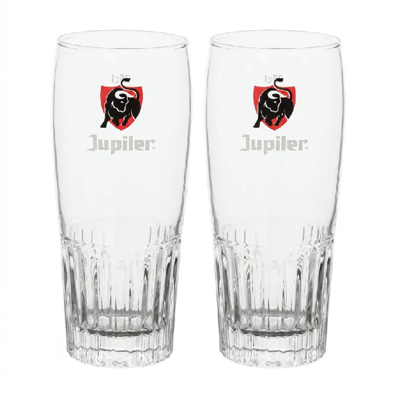 Jupiler Ølglas 25cl 2 Stk Gaveæske