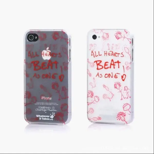 "Whatever it takes" iPhone 4 & 4S cover. Charlize Theron design.
