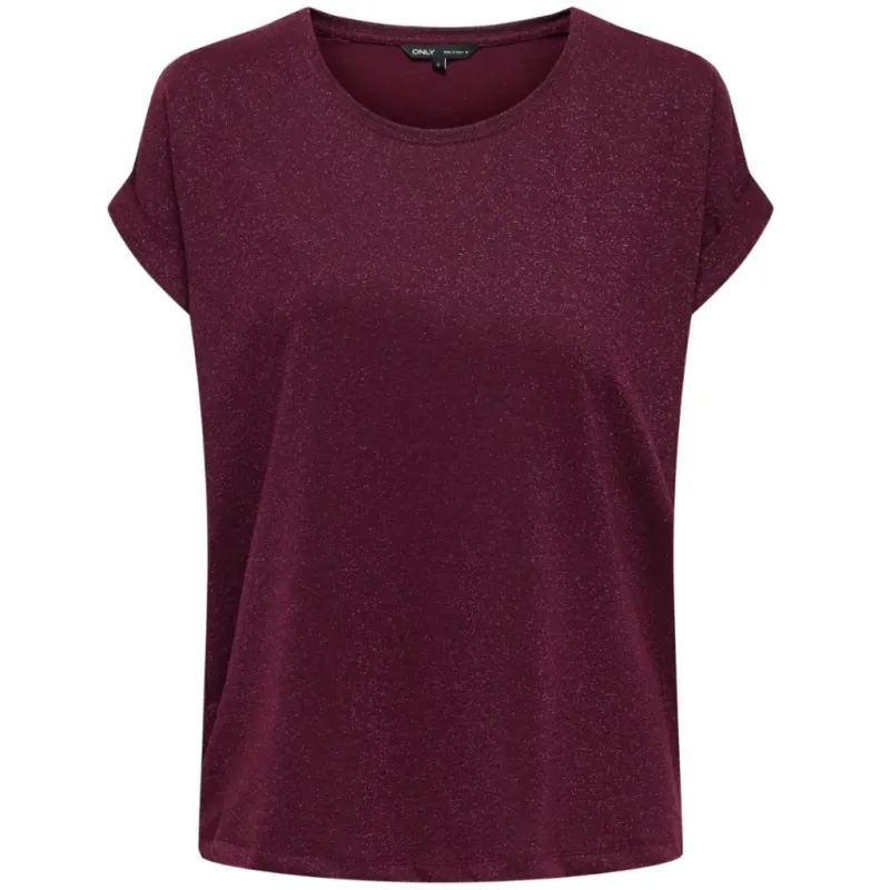 ONLY DAME TOP ONLMOSTER - Chocolate Truffle Chocolate truffle lurex