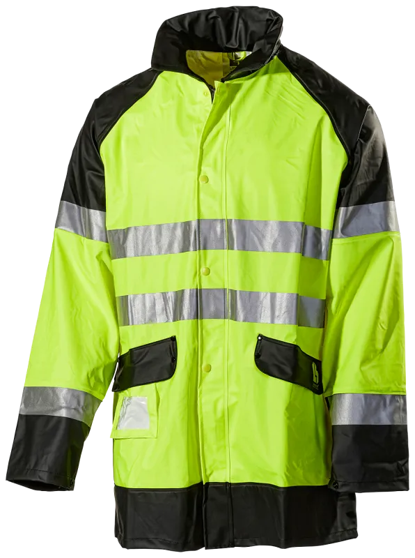 Regnjakke 903 Hi-Viz GUL Str. XS