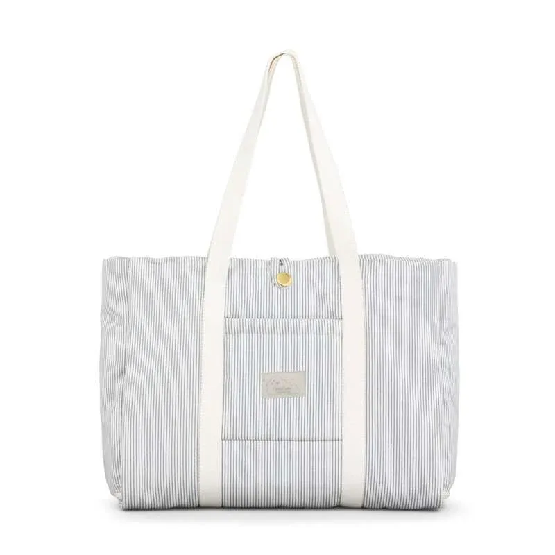 Cam Cam Copenhagen Pusletaske - Foldbar - OCS - Classic Stripes Blue