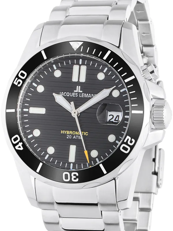 Jacques Lemans 1-2170G Herreur Hybromatic Diver