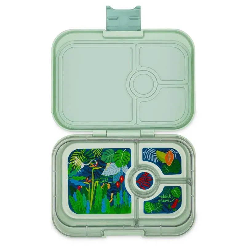 Yumbox Madkasse - Panino - 4 rum - Sage Green/Jungle