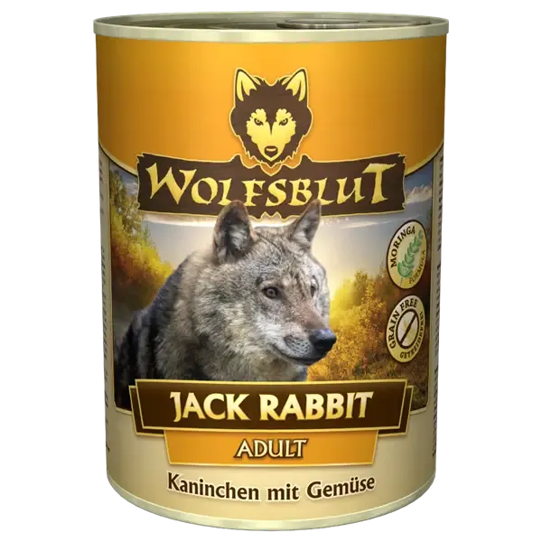 WolfsBlut Jack Rabbit Adult dåsemad, 395g