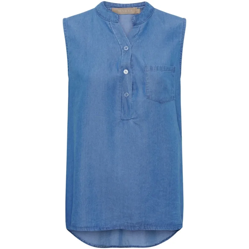 Marta du Chateau dame top MdcRylina 84571JV - Medio Blue