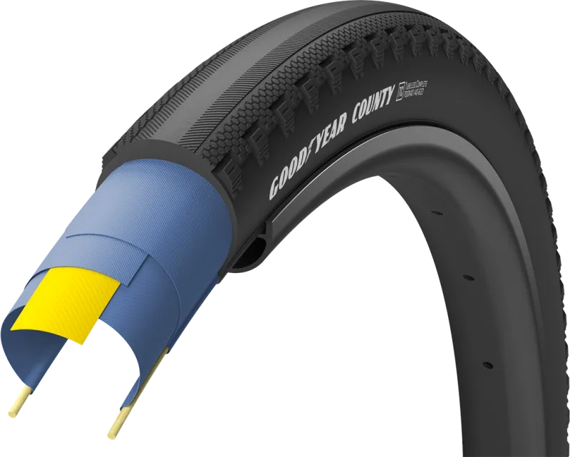 Goodyear COUNTY Tubeless Complete 700x35c/50c - Sort