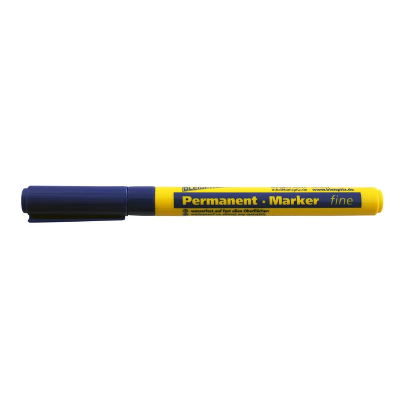Permanent marker 1,0 mm BLÅ rund spids (model 0778)