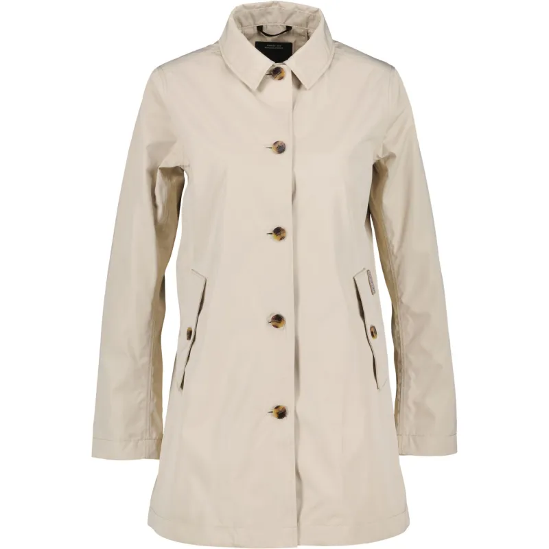 Didriksons Vivianne, regnfrakke, dame, clay beige