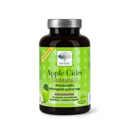 New Nordic Apple Cider gummies (60 tab)