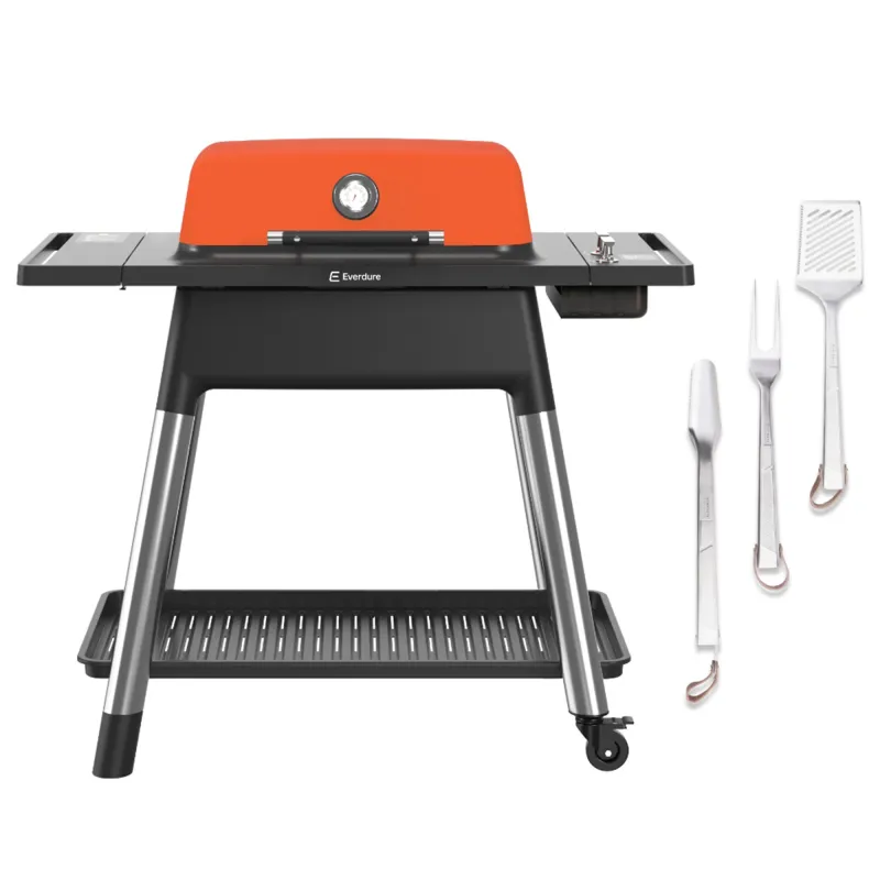 Everdure FORCE™ Gen III gasgrill med redskabssæt, orange