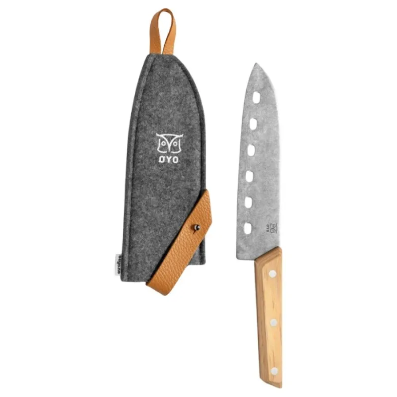 Oyo Vedalen santoku Chef´s Knife, køkkenkniv, beige