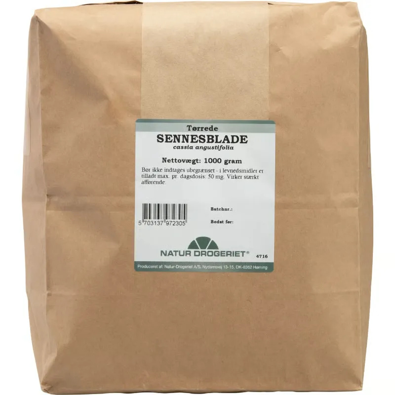 Natur Drogeriet Sennesblade Skårne (1000 gr)