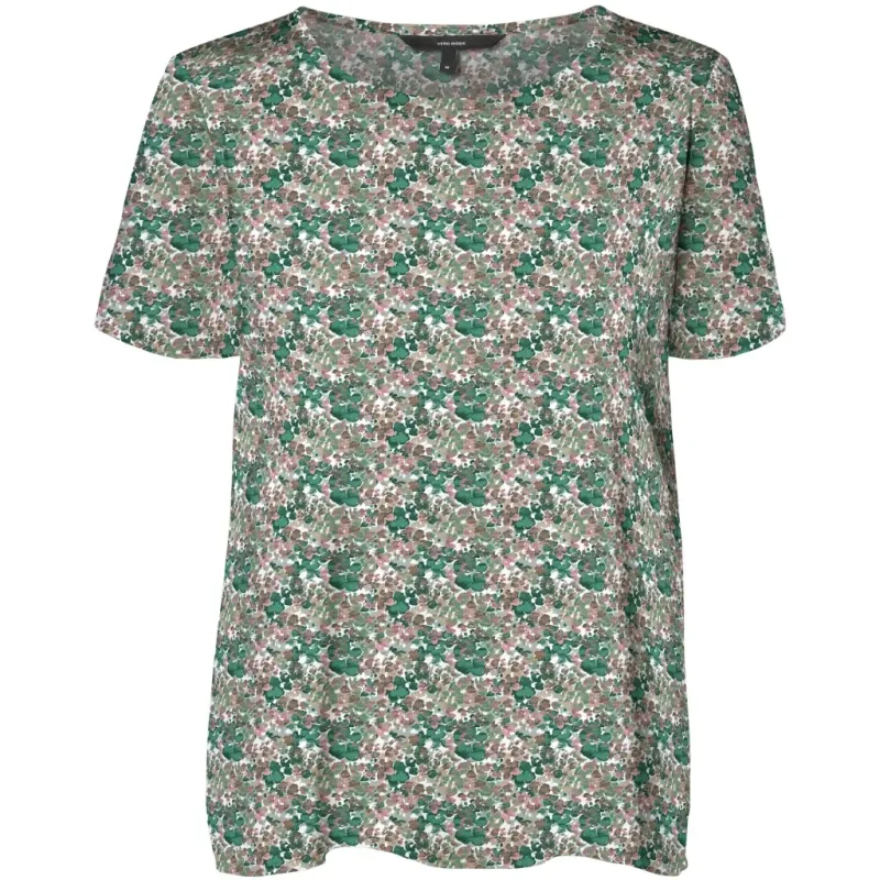 Vero Moda dame t-shirt VMEASY - Sea Moss Vika