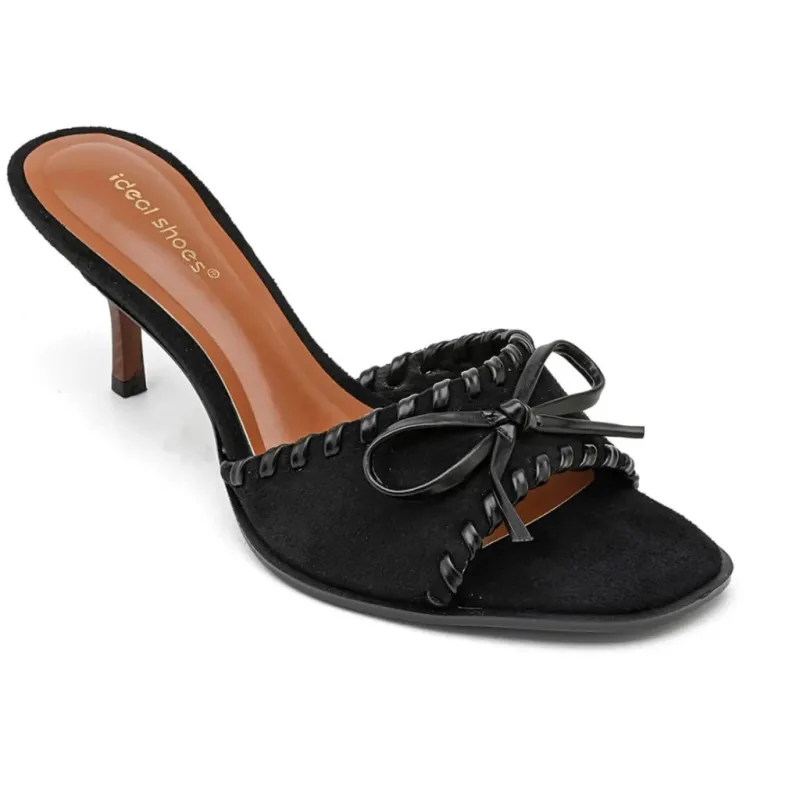 Milton dame stiletter 1519 - Black