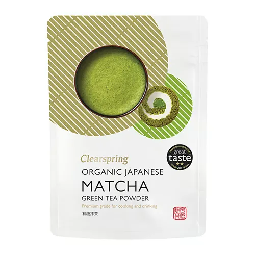 Clearspring Matcha Grøn Te Pulver Ø (40 gr)