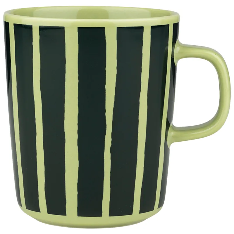 Marimekko Piccolo krus 2,5 dl, pære/mørkegrøn