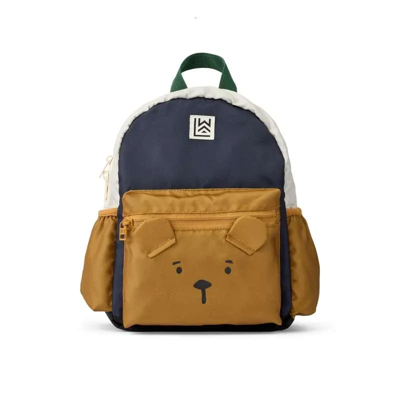 Liewood Andreas Rygsæk - Bear - Classic Navy Multi Mix