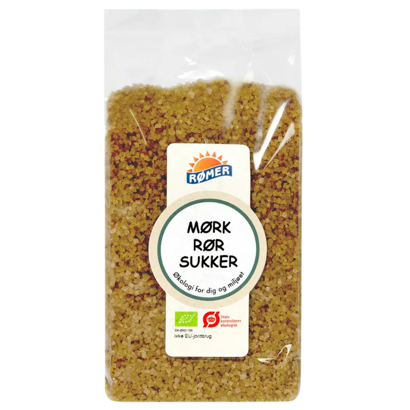 Rømer Rørsukker Mørk Ø (500 g)