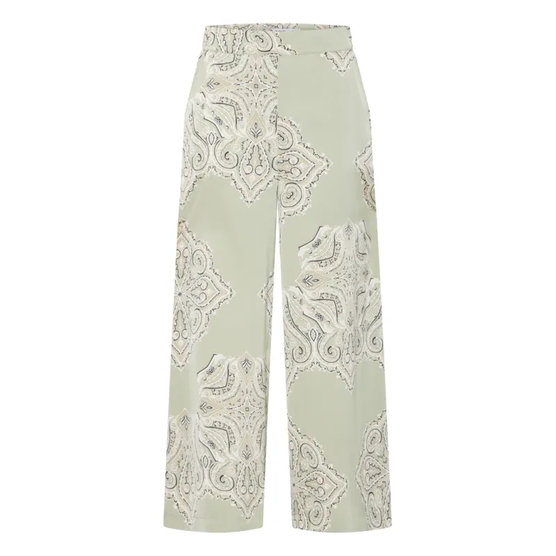 B.YOUNG dame bukser BYJANNIKE - Tea Paisley Mix