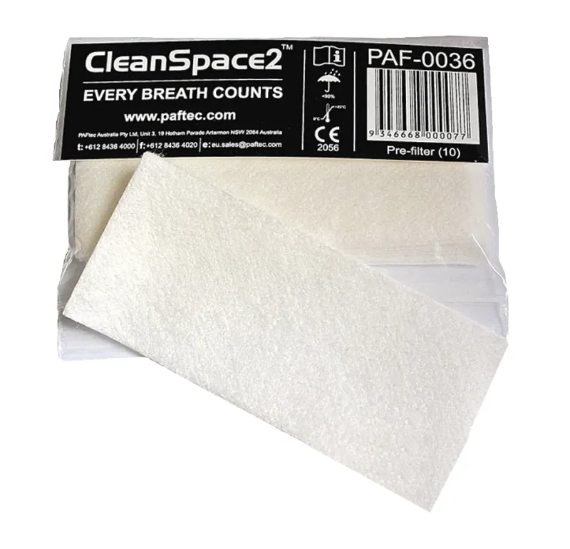 CleanSpace grovfilter, pk/10