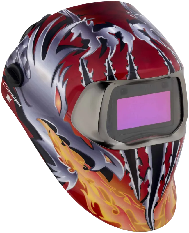 Speedglas 100V 'Razor Dragon' svejseskærm m/grafik
