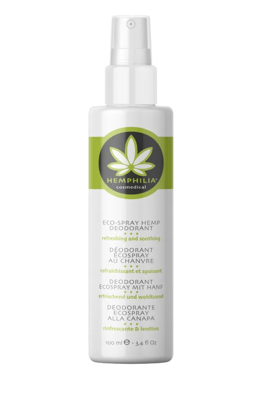 Hemphilia Økologisk Eco-Spray Hemp Deodorant - 100 ml.