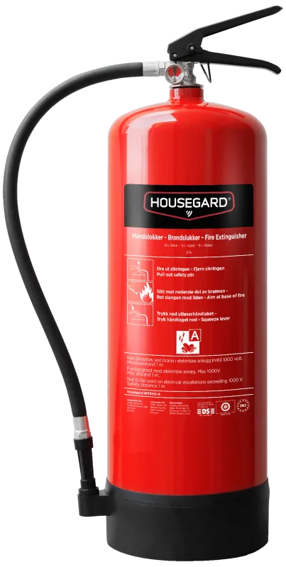 Housegard vandslukker 9ltr WE9HO-A, 27A