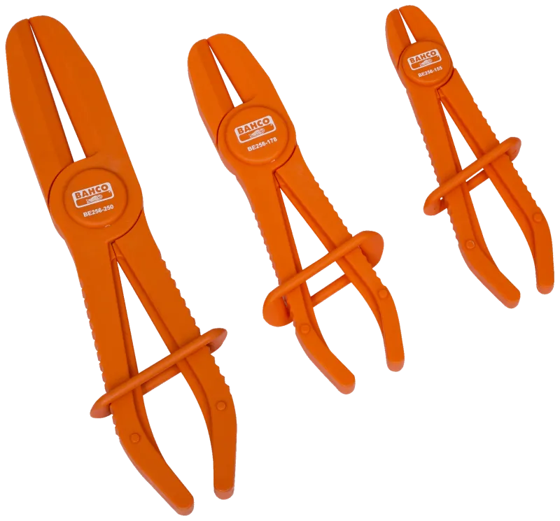 Slangeklemmetænger 155-178-250mm, sæt 3stk