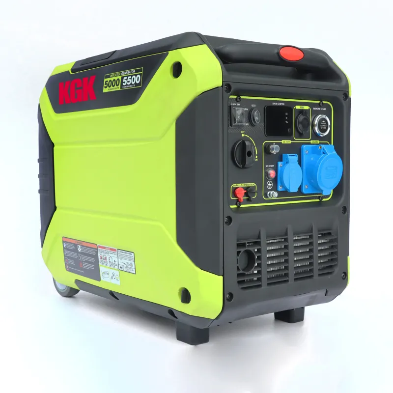 Generator Inverter KGK P-5500i (El start) inkl. fjernbetjening