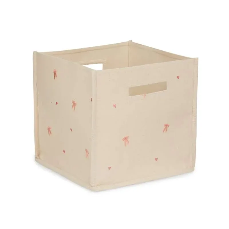 Cam Cam Copenhagen Opbevaringskurv - Canvas - GOTS - Bows